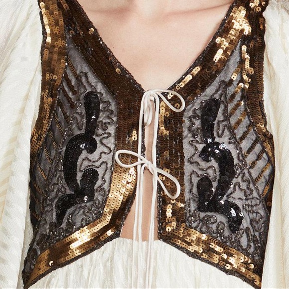 Free People Moonglow Embellished Mini Dress - Picture 4 of 7